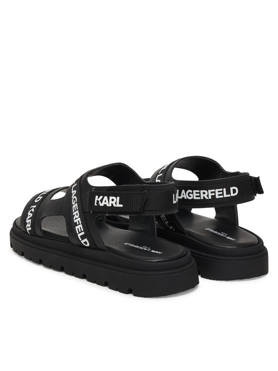 KARL LAGERFELD KARL LAGERFELD Босоніжки Z31176 S Чорний