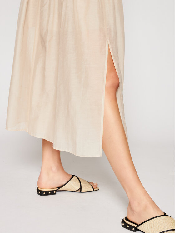 Marella Marella Παντελόνα Marche 31311015 Μπεζ Relaxed Fit