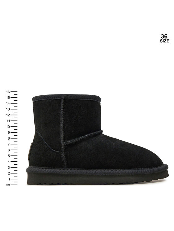 Mjuka Mjuka Schneeschuhe Yukon NYUKO201Q S Schwarz