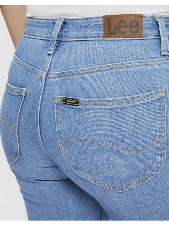 Lee Lee Jeansy Elly Niebieski Slim Fit