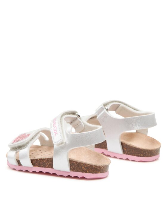 Geox Сандали B Sandal Chalki Girl B352RA0NFKCC0566 M Сребрист | Modivo.bg