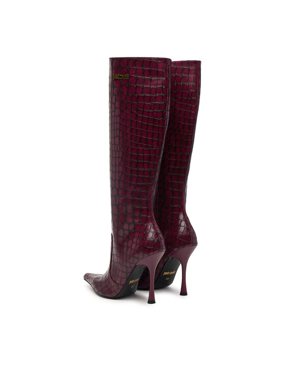Just Cavalli Just Cavalli Μπότες 81RA3S64 ZSE86 Μπορντό