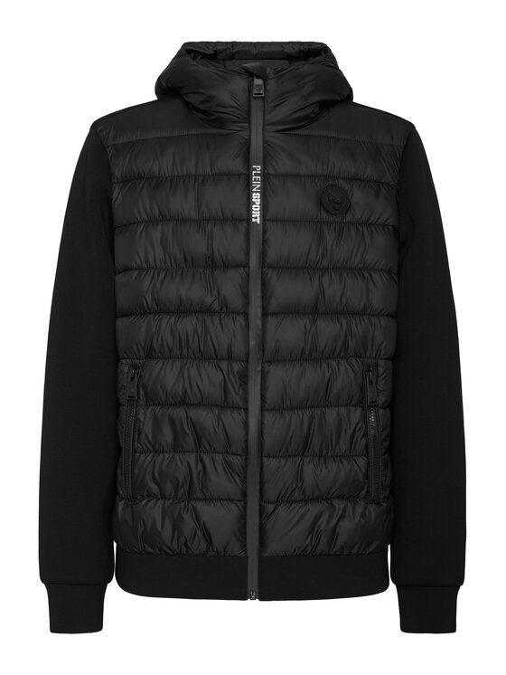 Plein Sport Plein Sport Kurtka puchowa 24007 Czarny Regular Fit