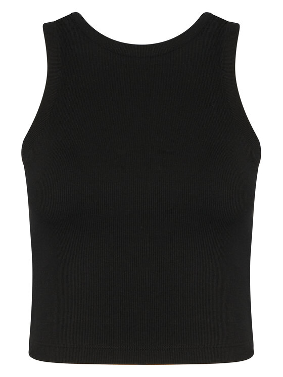 4F 4F топ 4FWSS24TSLEF066 Черен Slim Fit