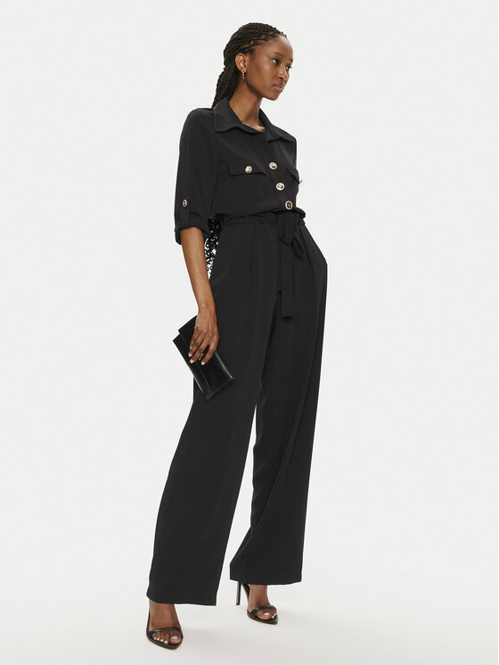 Rinascimento Rinascimento Jumpsuit CFC0118361003 Schwarz Regular Fit