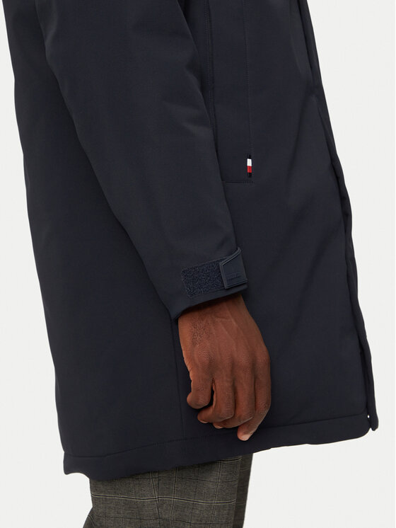 Tommy Hilfiger Tommy Hilfiger Hanorac MW0MW37369 Bleumarin Regular Fit