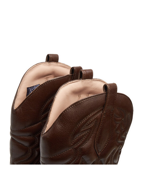 Bronx Bronx Cizme și botine cowboy Western 14177-J Maro