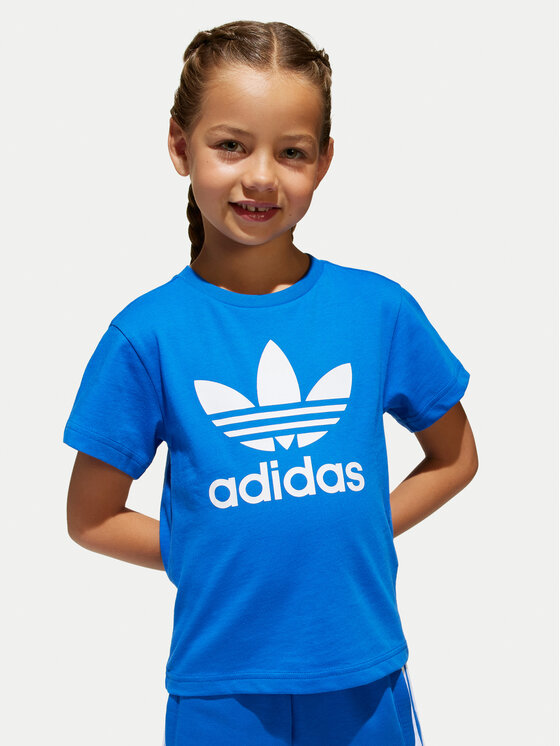 adidas adidas Sada T-shirt a šortky adicolor JC9157 Modrá Regular Fit