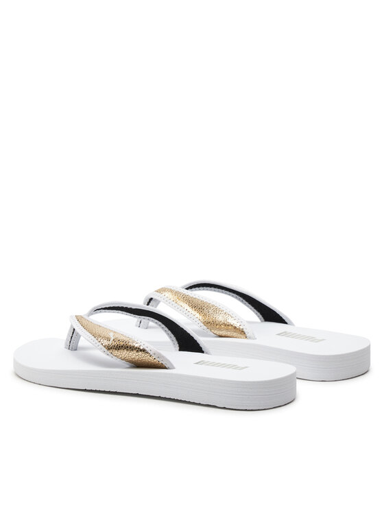 Puma Puma Flip flop Sandy Flip Metallic Shine 700511-01 Alb