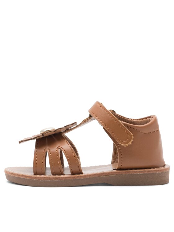 Nelli Blu Nelli Blu Sandále CM220804-5 Hnedá