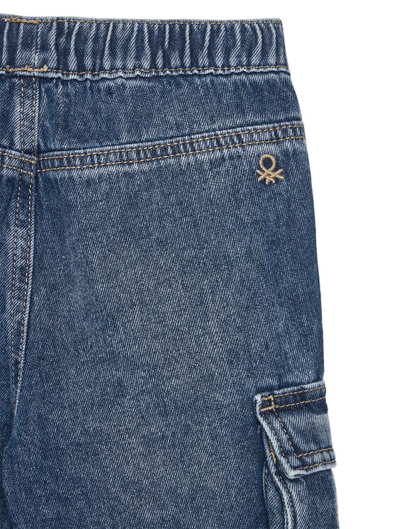 United Colors Of Benetton United Colors Of Benetton Τζιν 4KEHGF02N Σκούρο μπλε Straight Fit