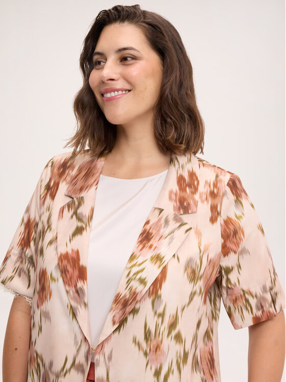 Fiorella Rubino Fiorella Rubino Giacca da abito R016T001390N0S1 Crema Regular Fit