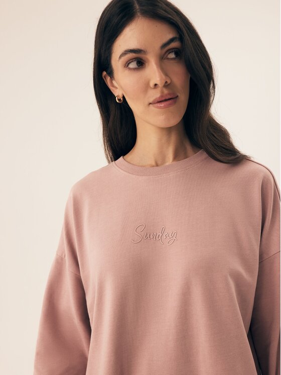 Esotiq Esotiq Bluza 42352 Różowy Regular Fit