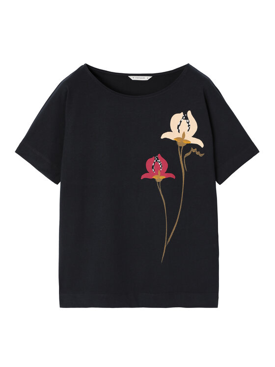 TATUUM Tatuum T-Shirt LALI Granatowy Classic Fit