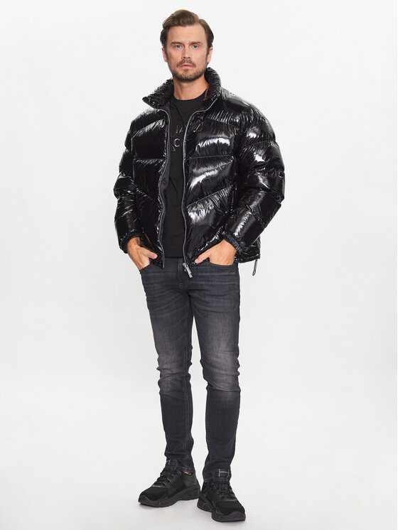 Armani Exchange Armani Exchange Vatovaná bunda 6RZBL3 ZN2RZ 1200 Černá Regular Fit