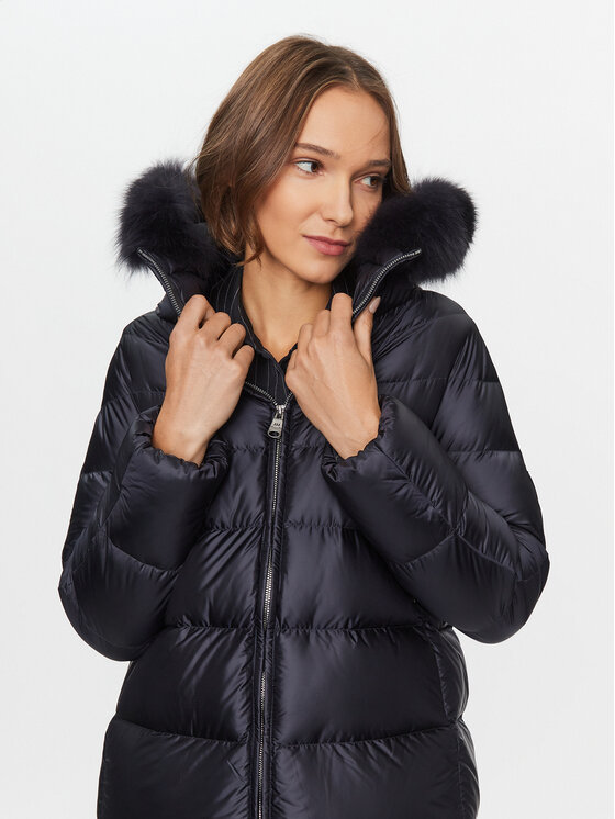 Hetregó Hetregó Pehelykabát Hanna 8K602F 23WD02 Sötétkék Regular Fit