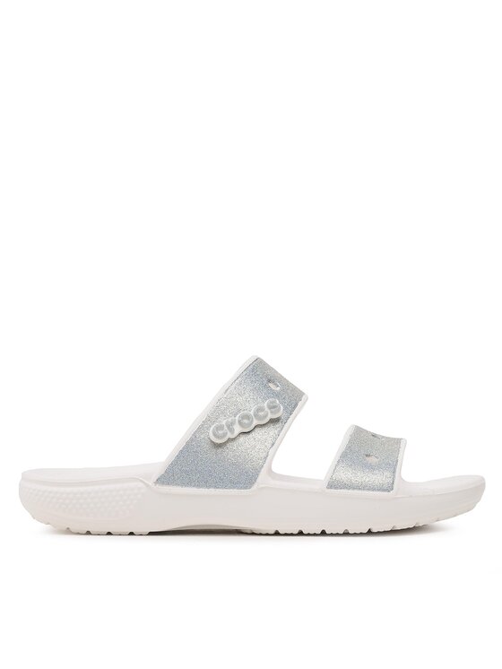 Klapki Crocs, Rozmiar 37/38, Czarne, Classic Glitter Ii Sandal 207769