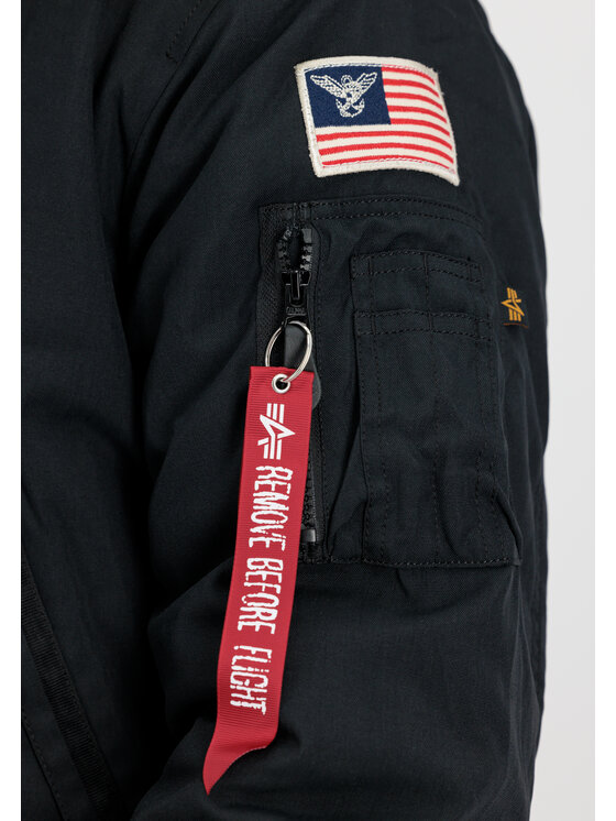 Alpha Industries Alpha Industries Fleecová mikina AI.133141-03-XXL Čierna Regular Fit