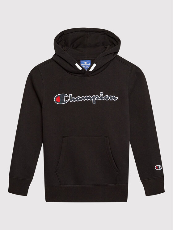 Felpa Script Logo 305765 Nero Regular Fit