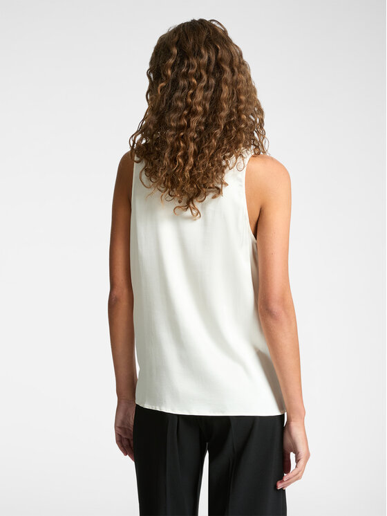 Elena Mirò Elena Mirò Top D105P000024N021 Bianco Regular Fit