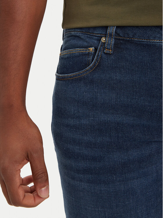 Guess Guess Jeans hlače M4BA27 D5GQ2 Mornarsko modra Super Skinny Fit