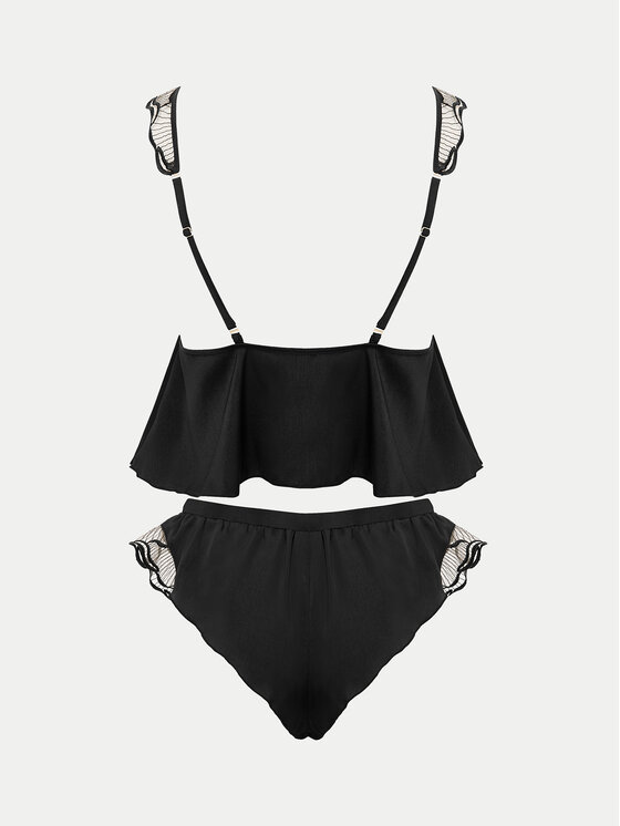Bluebella Bluebella Pyžamo Marabel 42382 Černá Basic Fit