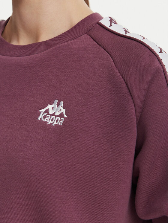 Kappa Kappa Mikina 222 Banda Marbella 2 311U1TW Fialová Regular Fit