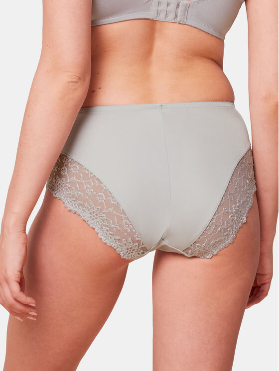 Triumph Triumph Figi klasyczne z wysokim stanem Ladyform Soft Maxi 10210671 Szary