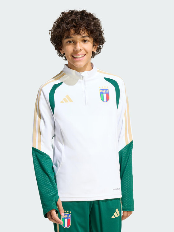 adidas adidas Bluza techniczna 162066 Biały Slim Fit