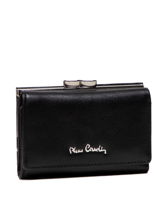 Pierre Cardin Pierre Cardin Kleine Damen Geldbörse 06 ITALY 117 Schwarz