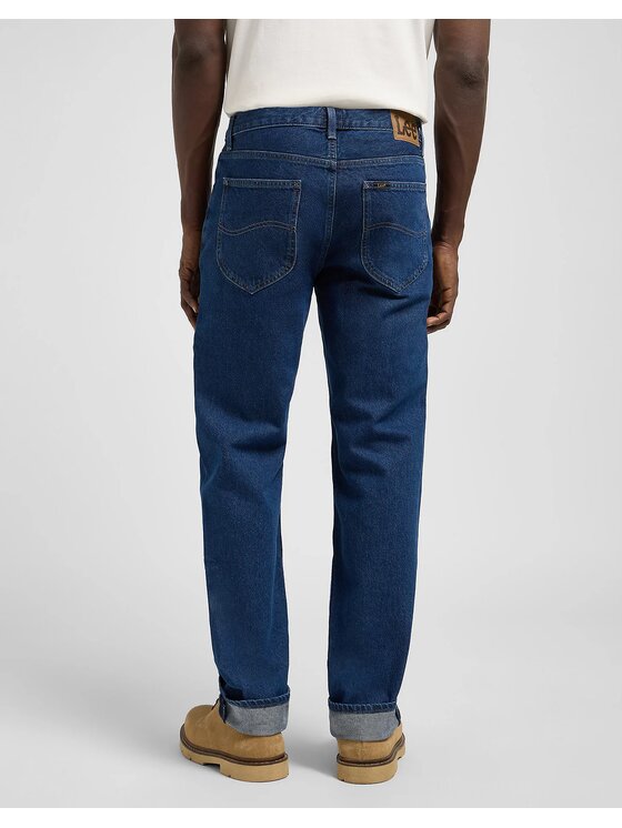 Lee Lee Jeansy WEST Niebieski Regular Fit