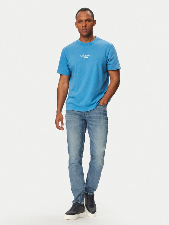 Calvin Klein Jeans Calvin Klein Jeans Jeansy LV04RF742G Modrá Tapered Fit