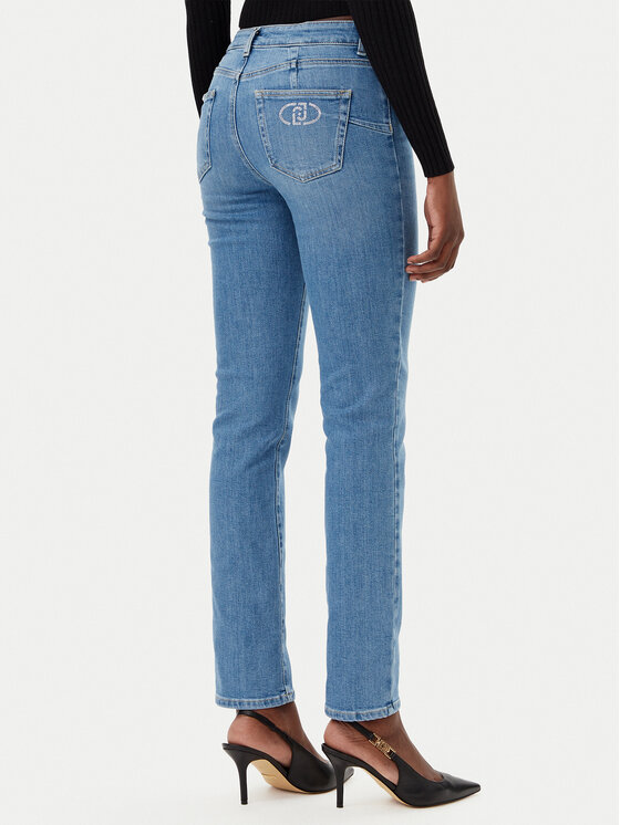Liu Jo Liu Jo Jeans hlače UA5079 D4988 Modra Slim Fit