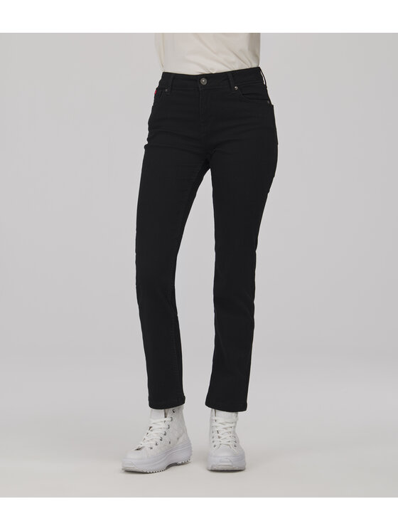Lee Cooper Lee Cooper Jeansy KIM Czarny Regular Fit