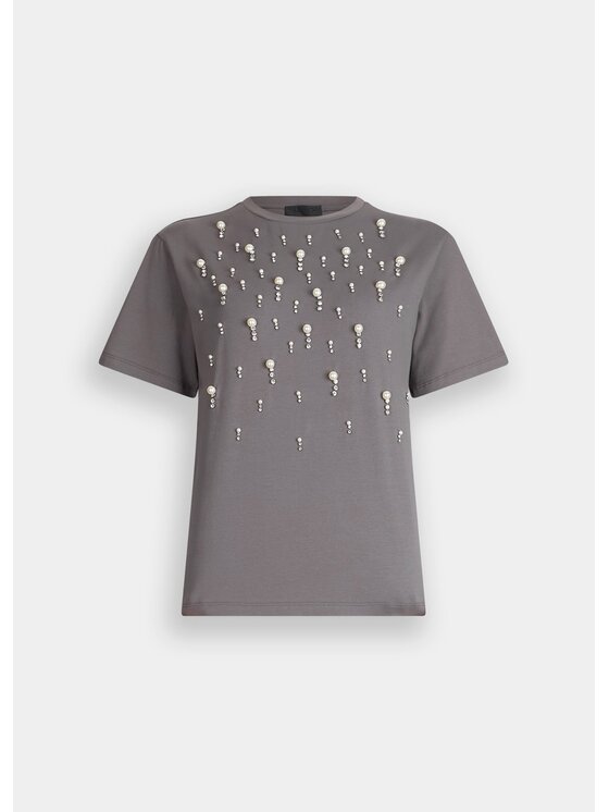Liu Jo Liu Jo T-shirt CF5072JS088M9876 Grigio Regular Fit