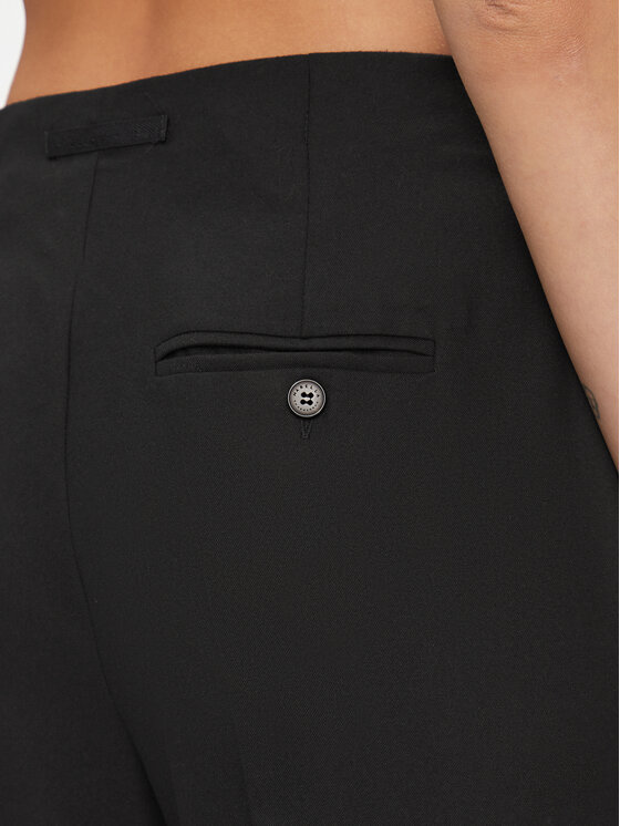 Marella Marella Stoffhose Newport 2331360739200 Schwarz Regular Fit