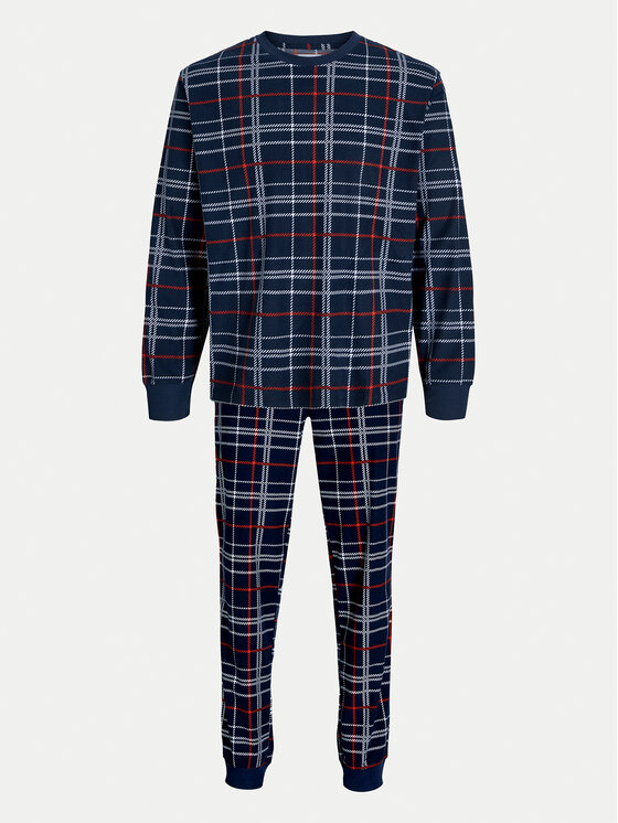 Jack & Jones Jack & Jones Πιτζάμα 12268512 Σκούρο μπλε Loose Fit