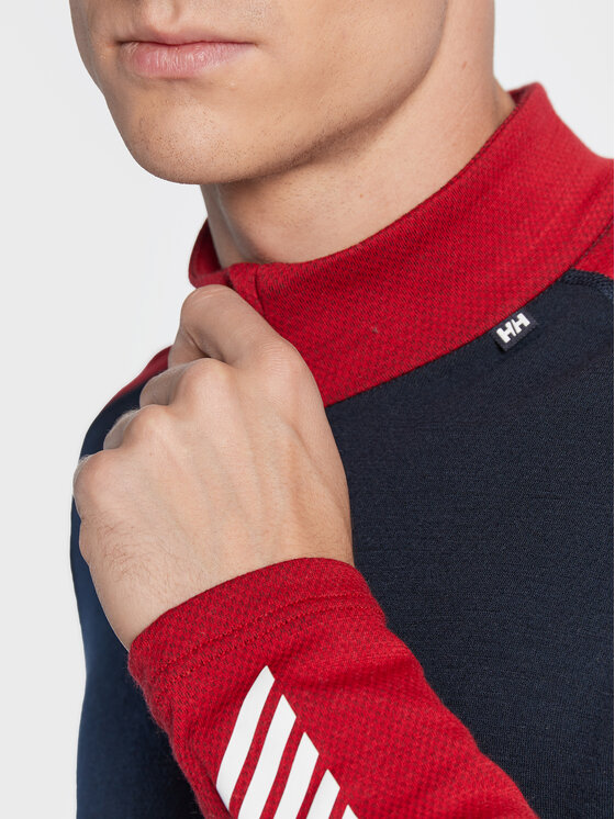 Helly Hansen Helly Hansen Koszulka techniczna Lifa Merino 49363 Granatowy Regular Fit