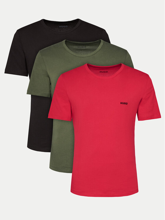 HUGO Hugo Набір з 3 футболок 50480088 Кольоровий Regular Fit