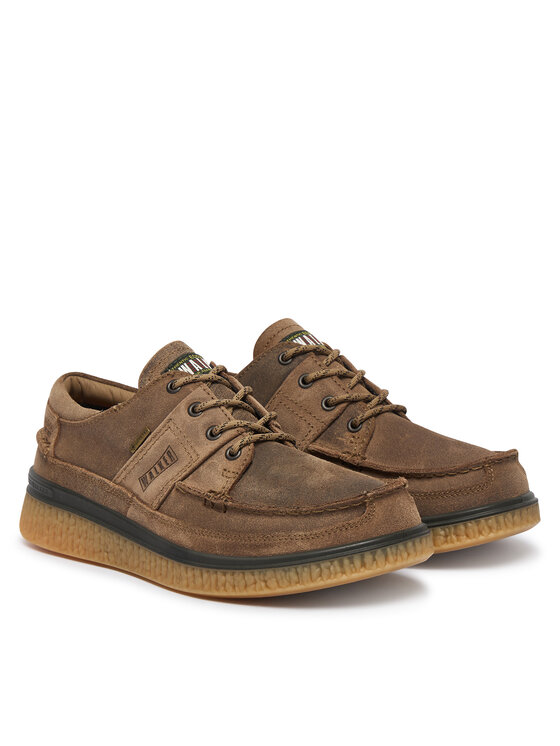 ECCO ECCO Poltopánky Walker 3.0 GORE-TEX 57112405114 Svetlo hnedá