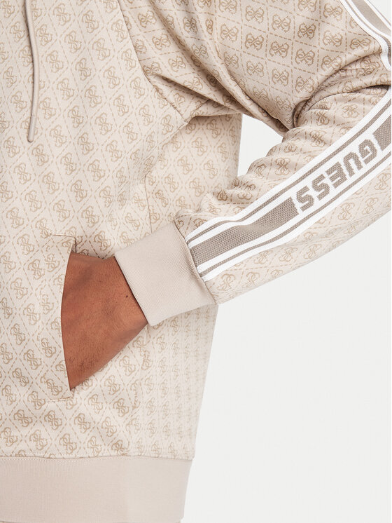 Guess Guess Felpa Z5BQ13 K2042 Beige Relaxed Fit