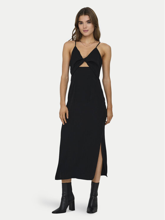 ONLY ONLY Vasarinė suknelė Iris 15319882 Juoda Regular Fit
