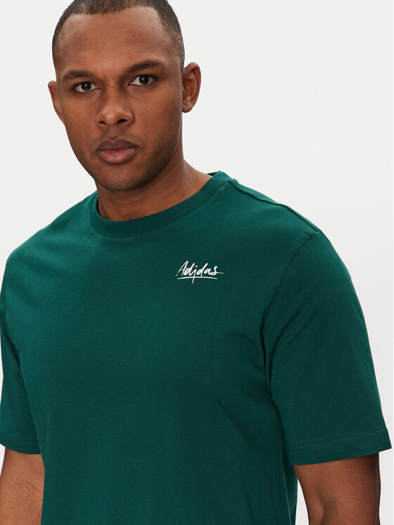adidas adidas T-särk Lounge Still Life Bowl Graphic JJ3961 Roheline Regular Fit