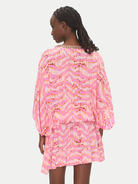 LOLA CASADEMUNT LOLA CASADEMUNT Poletna obleka LS2516031 Roza Regular Fit