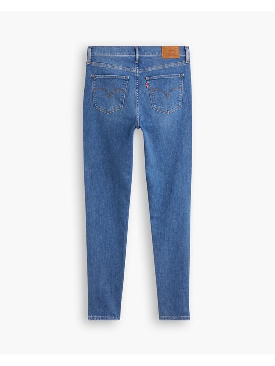 Levi's® Levi's® Jeansy Hirise Super Skinny Who Said Niebieski Regular Fit