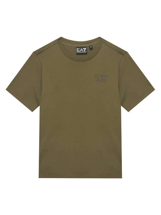 EA7 Emporio Armani EA7 Emporio Armani T-Shirt 7B000020 AF10378 U7014 Dunkelgrün Regular Fit