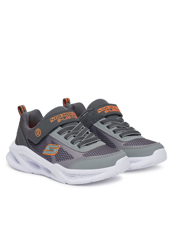 Skechers Skechers Sneakersy Meteor-Lights - Krendox 401495L/CCGY Szary