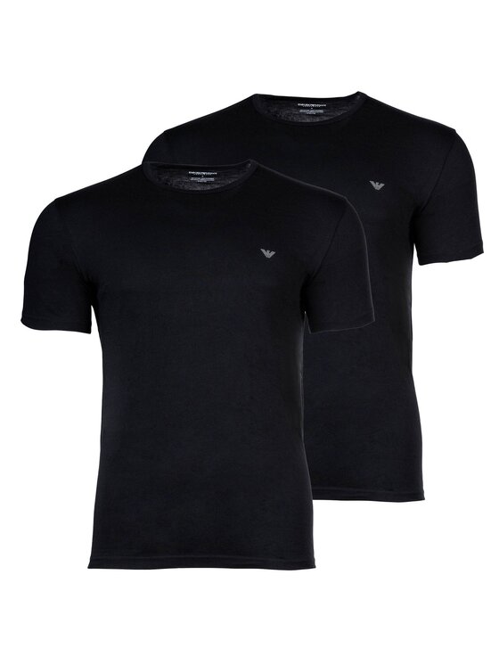 Emporio Armani Tricou 31692 Negru Comfort Fit