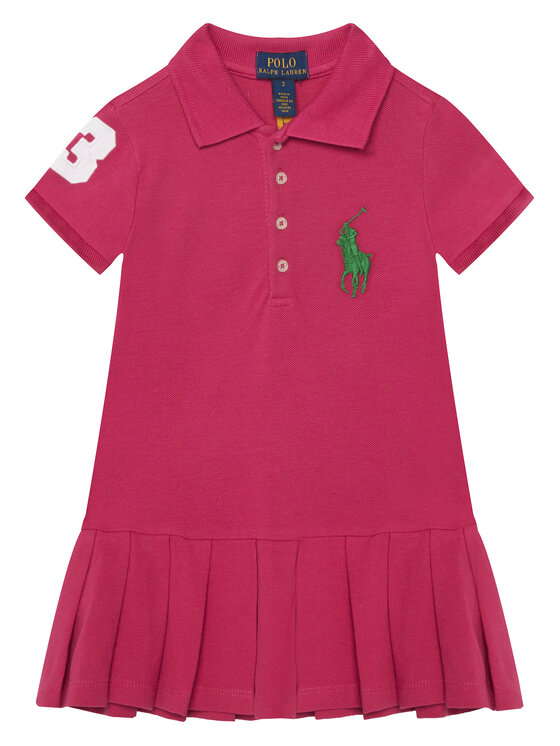 Polo Ralph Lauren Polo Ralph Lauren Hétköznapi ruha 312A95975001 Rózsaszín Regular Fit