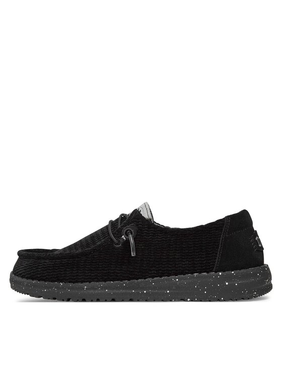 Hey Dude Chaussures basses Wendy Wave Corduroy 40195 001 Noir